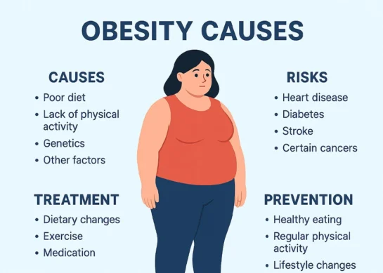Obesity: Causes, Risks, Treatment & Prevention for a Healthier Life