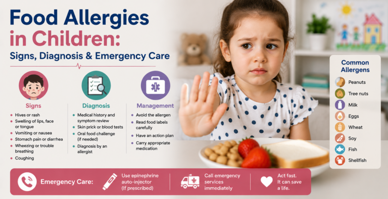 Food Allergies in Children: Signs, Diagnosis & Emergency Care