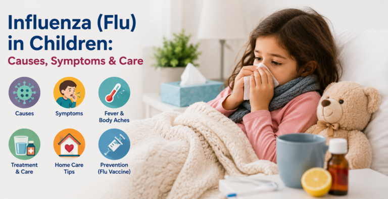 Influenza (Flu) in Children: Causes, Symptoms & Care