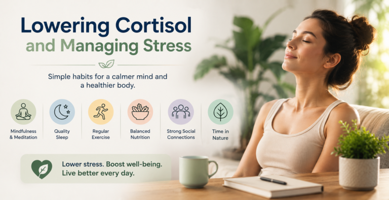 Lowering Cortisol and Managing Stress: Evidence-Based Ways to Support Your Body