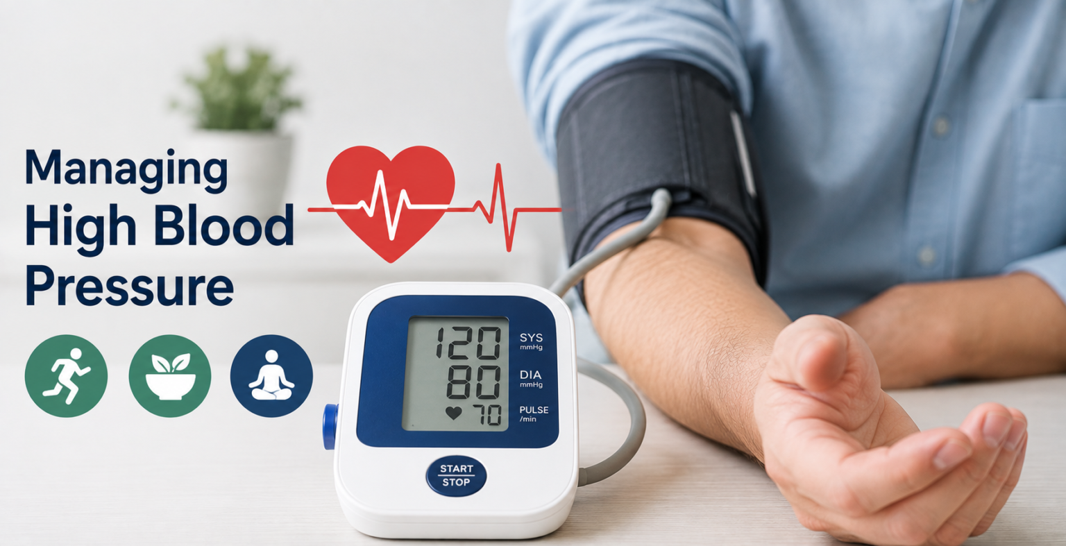 Managing High Blood Pressure: Causes, Symptoms, Treatment and Prevention