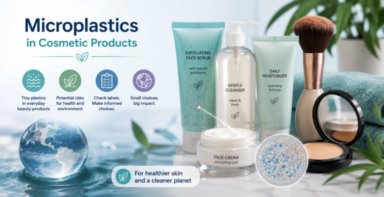 Microplastics in Cosmetic Products: What You Need to Know About Your Daily Beauty Routine
